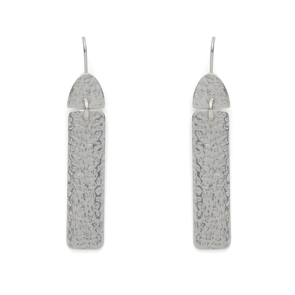 ASTER Jewelry, Yarrow Drop Earrings in Silver from Rocksbox